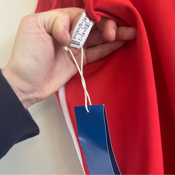 ADIDAS Originals Women’s Cycling Suit in Lush Red (NWT) - Picture 8 of 10